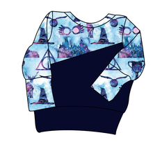 Load image into Gallery viewer, Midnight At Hogwarts Grow With Me Hoodie (or Crewneck)