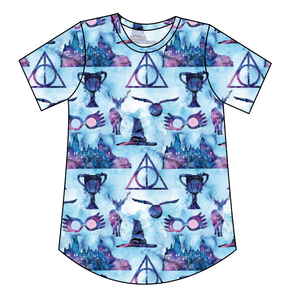 Midnight At Hogwarts Kids' Relaxed Tee