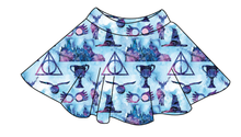 Load image into Gallery viewer, Midnight At Hogwarts Ladies&#39; Circle Skirt