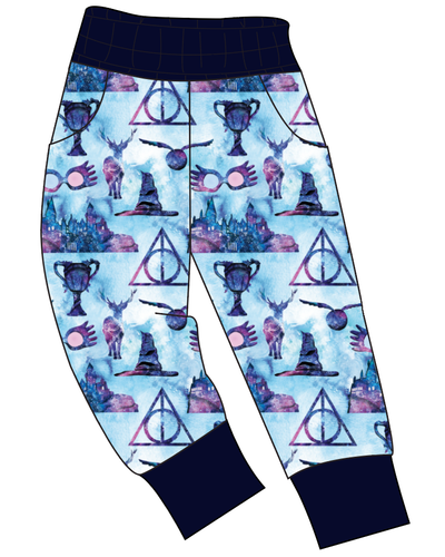 Midnight At Hogwarts Mens' Joggers and Jogger Shorts