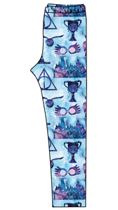 Midnight At Hogwarts Ladies' Lounge Leggings