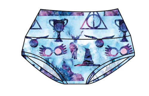Midnight At Hogwarts Ladies' Underwear