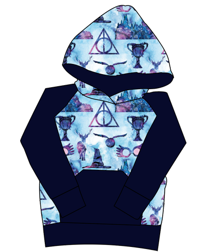 Midnight At Hogwarts Mens' Hoodie