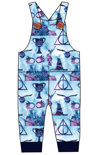 Midnight At Hogwarts Overalls and Shortalls
