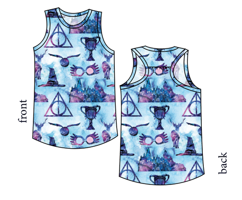 Midnight At Hogwarts Summer Tank