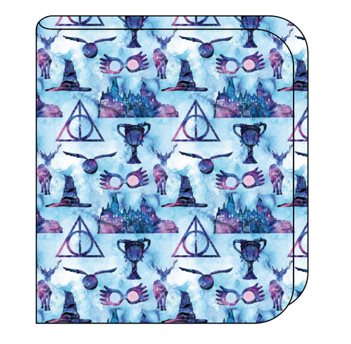 Midnight At Hogwarts Swaddle Blanket