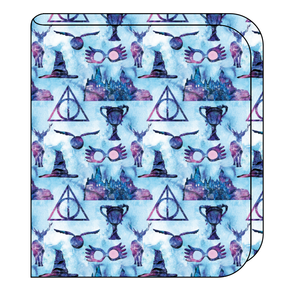 Midnight At Hogwarts Swaddle Blanket