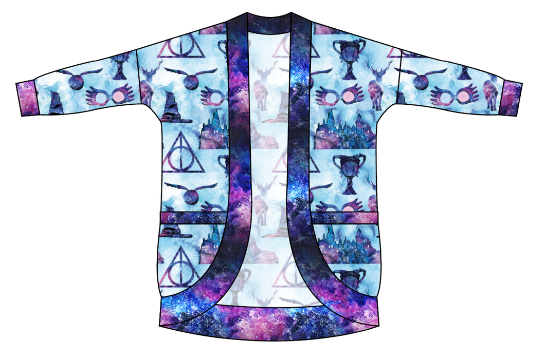 Midnight At Hogwarts Kids Cocoon Cardigan