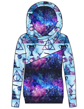 Load image into Gallery viewer, Midnight At Hogwarts Ladies Hoodie