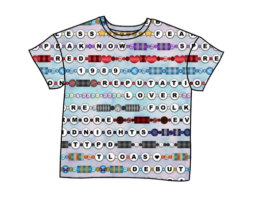 Eras Bracelets Oversized Tee