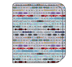 Eras Bracelets Swaddle Blanket