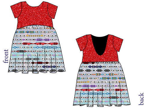 Eras Bracelets Low Back Dress