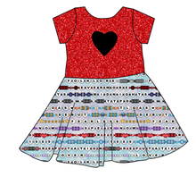 Load image into Gallery viewer, Eras Bracelets Molly Heart Back Twirly Dress