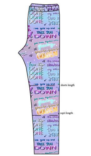 Soundtrack Favs Basic Leggings