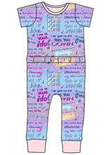 Load image into Gallery viewer, Soundtrack Favs Bennett Pants and Shorts Length T-Shirt Romper
