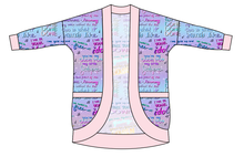 Load image into Gallery viewer, Soundtrack Favs Kids Cocoon Cardigan