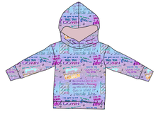 Load image into Gallery viewer, Soundtrack Favs Ladies Oversized Hoodie