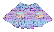 Load image into Gallery viewer, Soundtrack Favs Ladies&#39; Circle Skirt