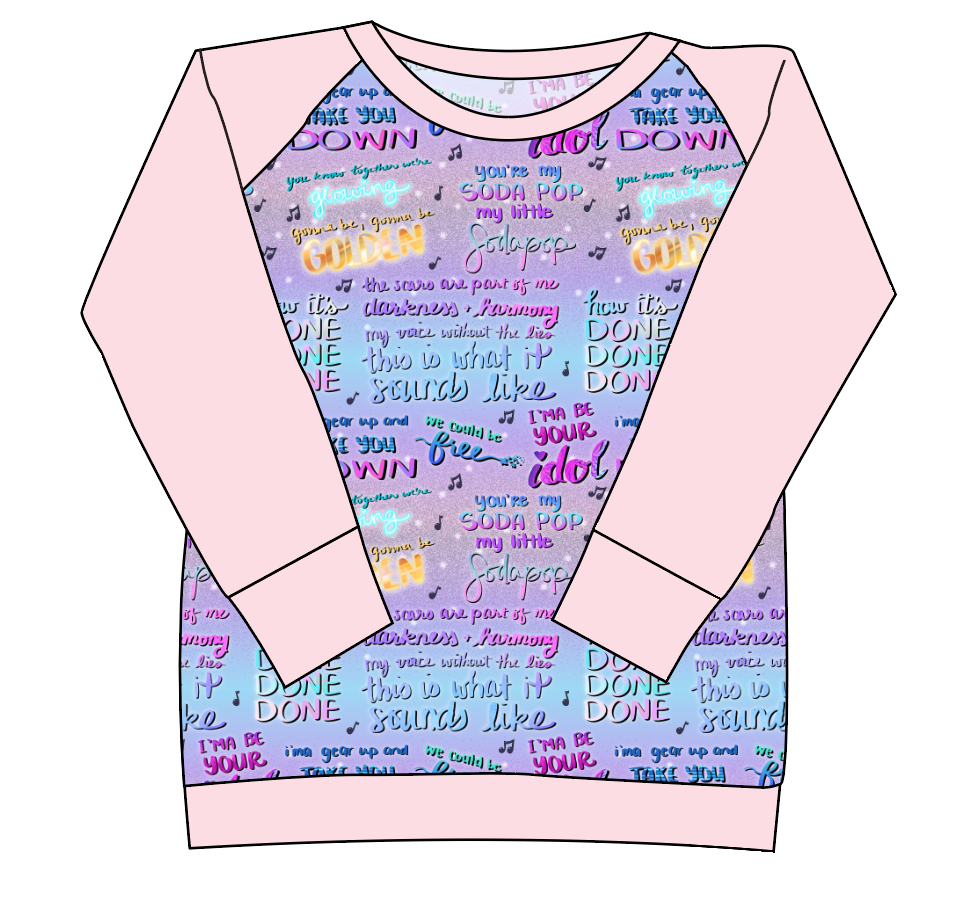 Soundtrack Favs Ladies' Classic Crewneck