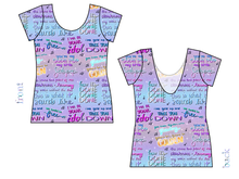 Load image into Gallery viewer, Soundtrack Favs Ladies&#39; Low Back Ballerina Tee