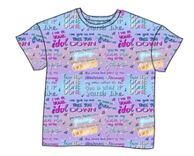 Load image into Gallery viewer, Soundtrack Favs Ladies&#39; Oversized Tee