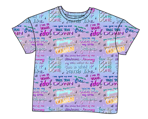 Soundtrack Favs Ladies' Oversized Tee