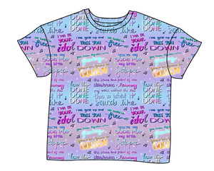Soundtrack Favs Ladies' Oversized Tee