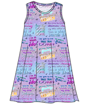 Load image into Gallery viewer, Soundtrack Favs Ladies&#39; Swing Dress