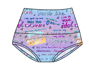 Soundtrack Favs Ladies' Underwear