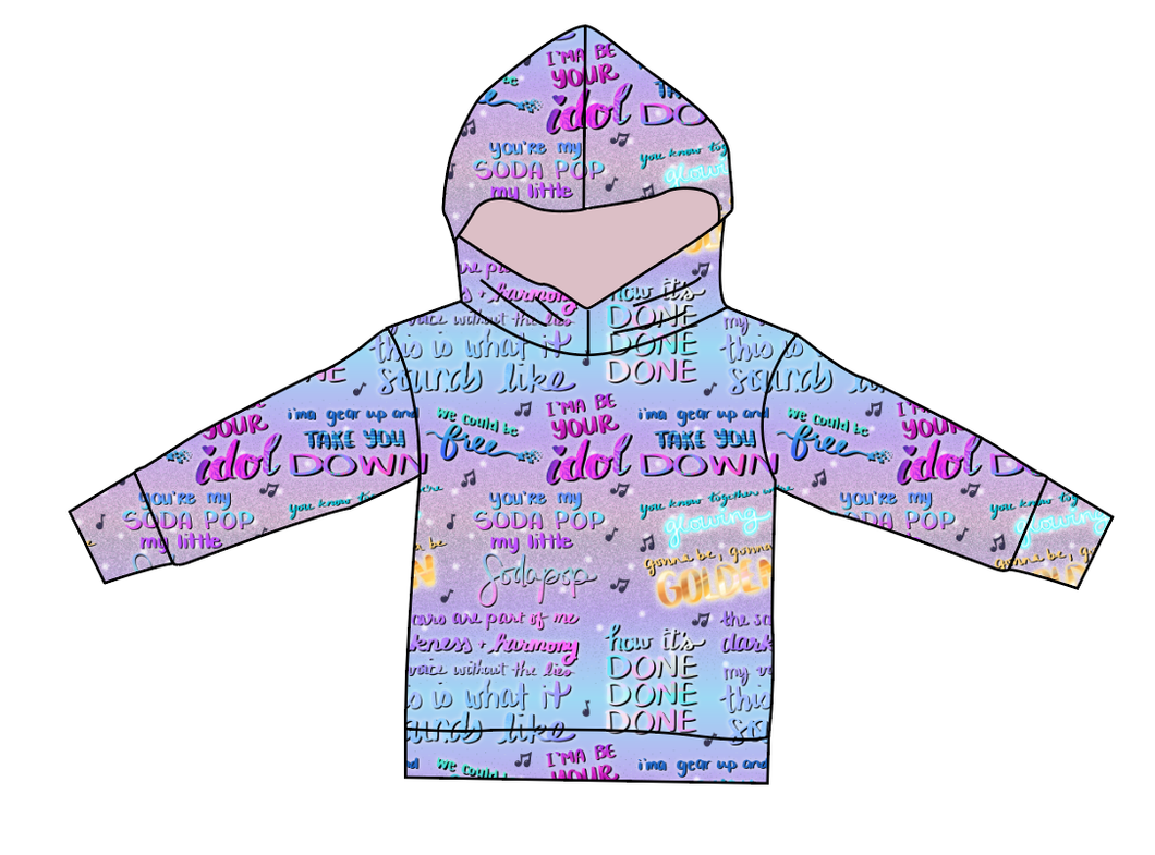 Soundtrack Favs Oversized Hoodie