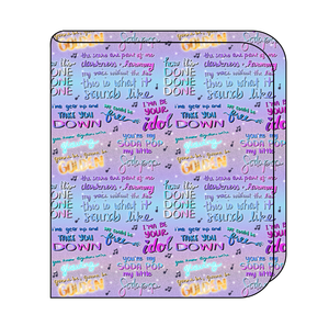 Soundtrack Favs Swaddle Blanket