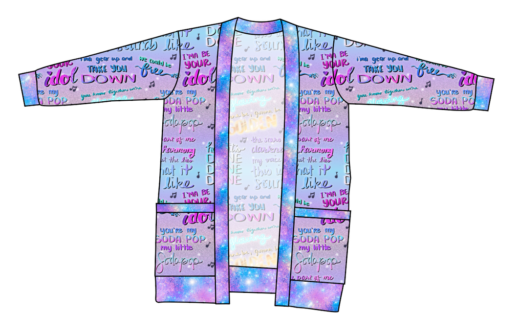 Soundtrack Favs Kids Grandpa Cardigan
