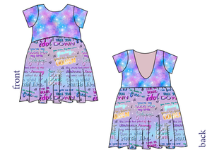 Soundtrack Favs Low Back Dress