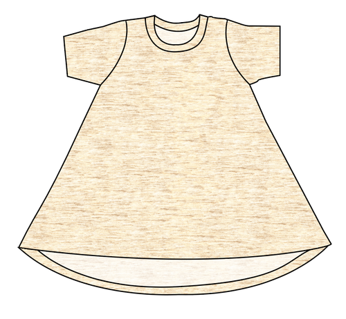 Simply Solids Basic T-Shirt Dress