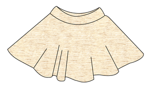 Simply Solids Circle Skirt