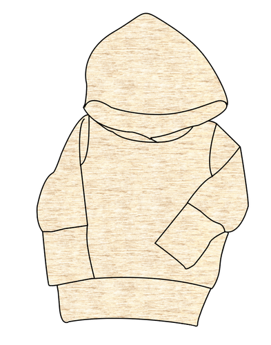 Simply Solids Grow With Me Hoodie (or Crewneck)