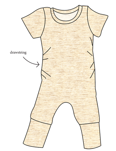 Simply Solids Grow With Me Pants And Shorts Romper