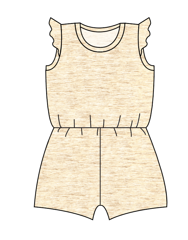 Simply Solids Ivy Summer Romper