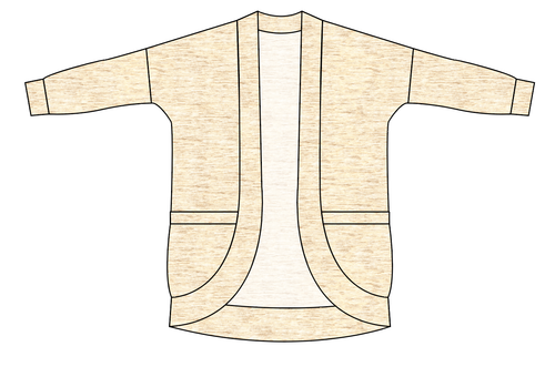 Simply Solids Kids Cocoon Cardigan