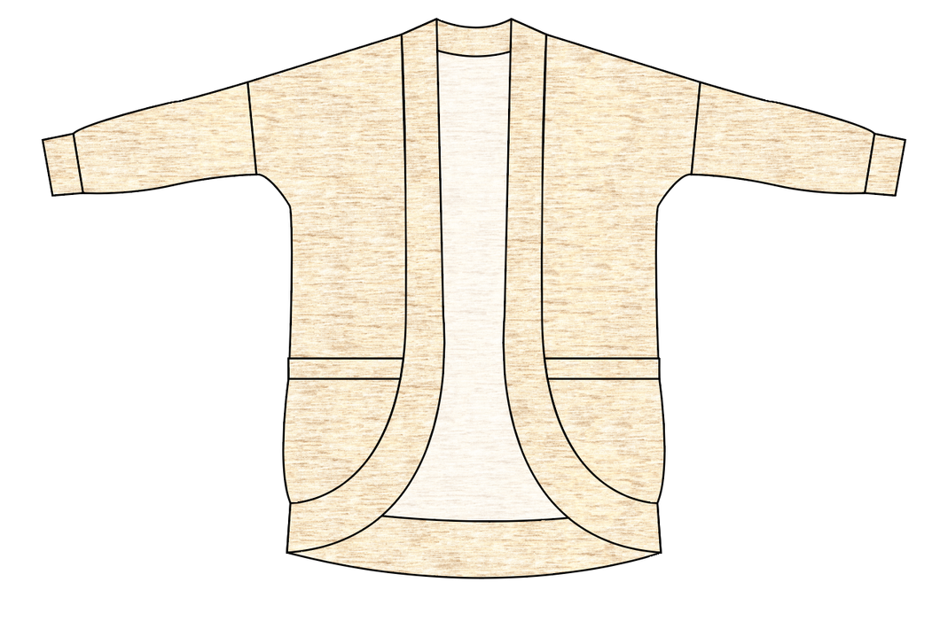 Simply Solids Kids Cocoon Cardigan