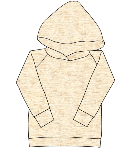 Simply Solids Ladies Hoodie