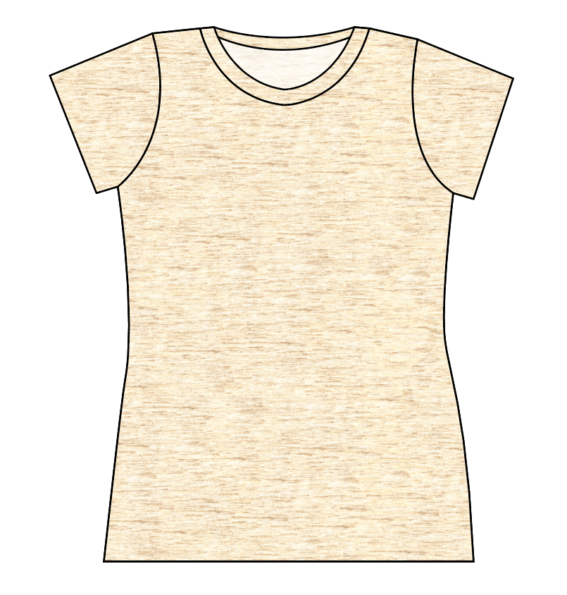 Simply Solids Ladies' Basic Tee