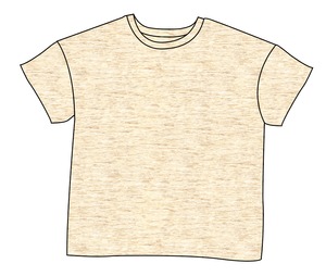 Simply Solids Ladies' Oversized Tee