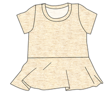 Load image into Gallery viewer, Simply Solids Ladies&#39; Peplum Top