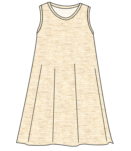 Simply Solids Ladies' Swing Dress