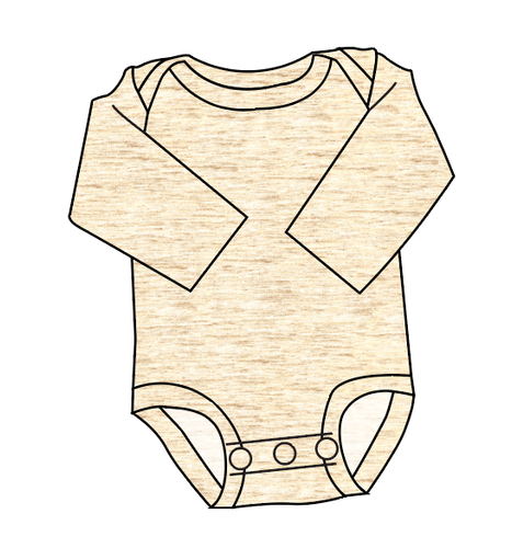 Simply Solids Lap Neck Bodysuit