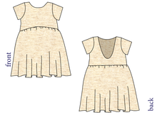 Load image into Gallery viewer, Simply Solids Low Back Dress