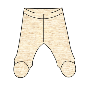 Simply Solids Newborn Footed Pants