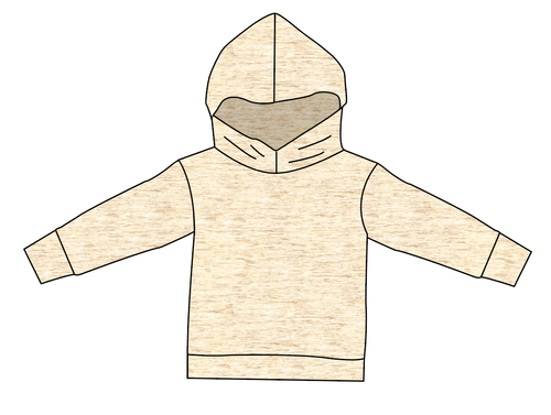 Simply Solids Oversized Hoodie