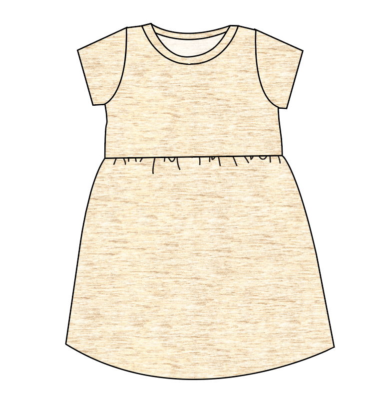 Simply Solids Play Dress